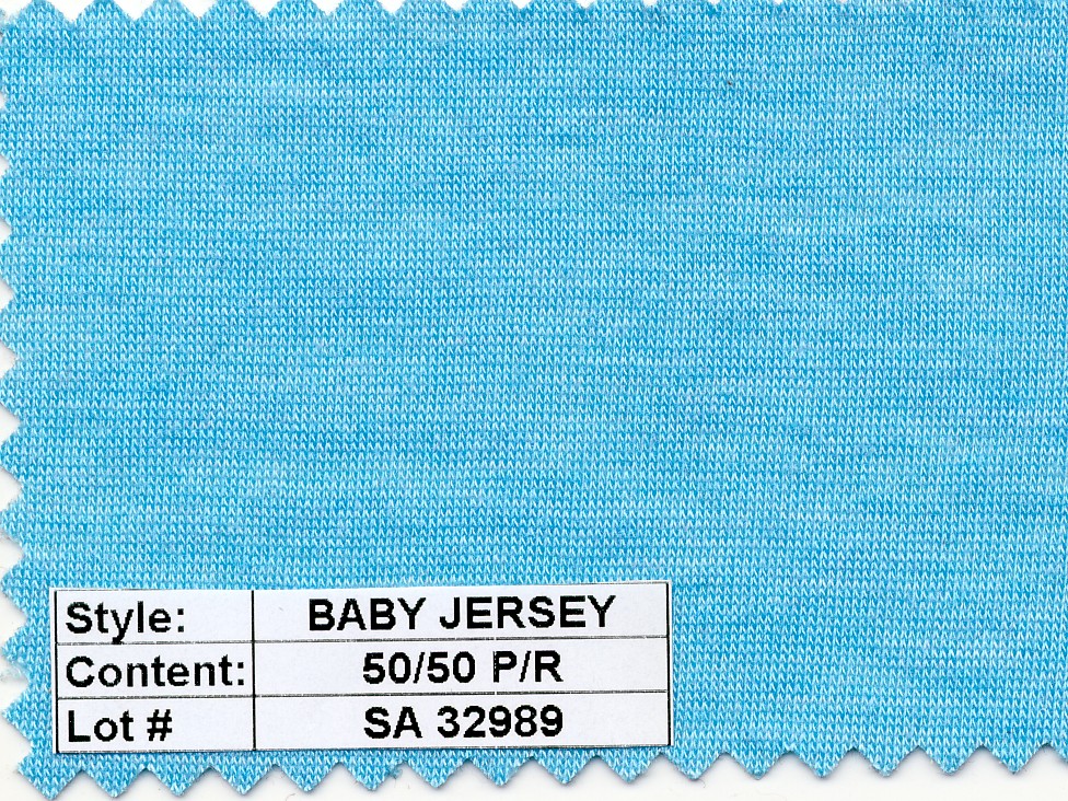 Baby Jersey 50/50 Poly Rayon